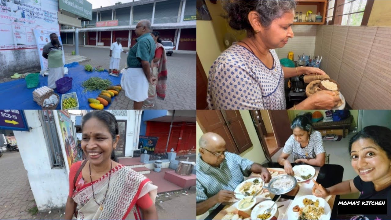 കൊച്ചുവെളുപ്പാൻകാലത്ത് ചന്തയിൽ പോയി ഫ്രഷ് പച്ചക്കറി വാങ്ങികറിവച്ച് ഞങ്ങളുടെ ഒരു നാടൻDay In Our Life😍