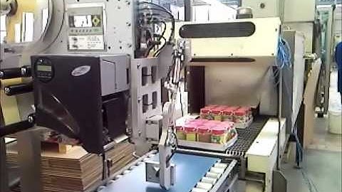 Print & Apply Solutions - Pivoting Applicator labelling solution demo for Food items