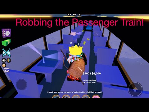 Passenger Train Robbing The Passenger Train Roblox Jailbreak