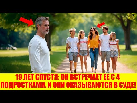 19 ЛЕТ СПУСТЯ: ОН ВСТРЕЧАЕТ ЕЕ С 4 ПОДРОСТКАМИ, И ОНИ ОКАЗЫВАЮТСЯ В СУДЕ!