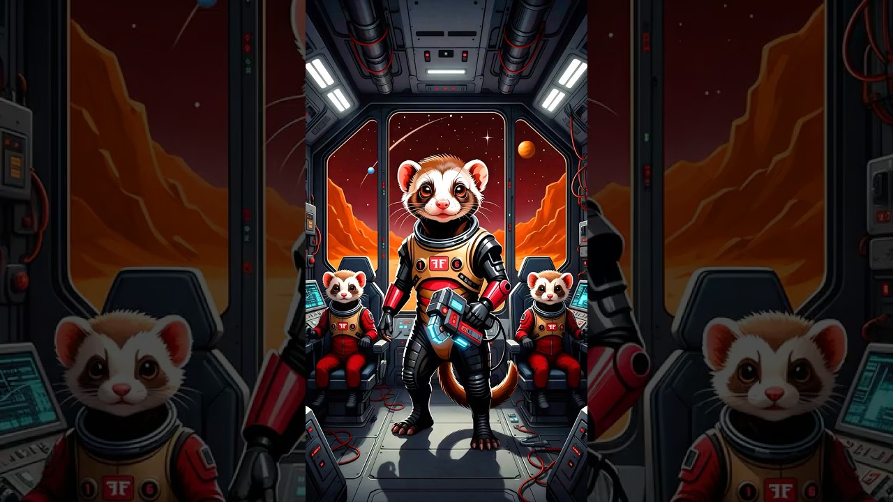 Davey the Cyborg Ferret: Music Video 2