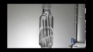 Bake Bros 18MM MALE TO 14MM MALE ASHCATCHER ADAPTER 2 STRAWS STRAIGHT 12-587