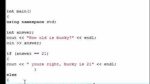 C++ Tutorial - 18 - The if else Statement