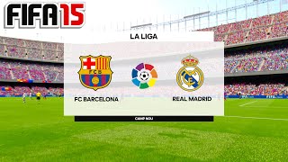 FIFA 15 (2015) - FC Barcelona vs Real Madrid - Gameplay PC HD