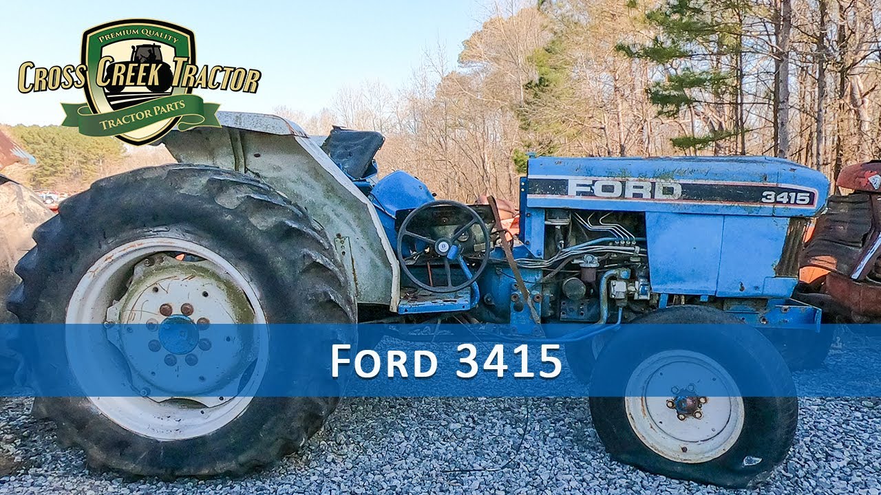 Ford 3415 Tractor Parts - YouTube