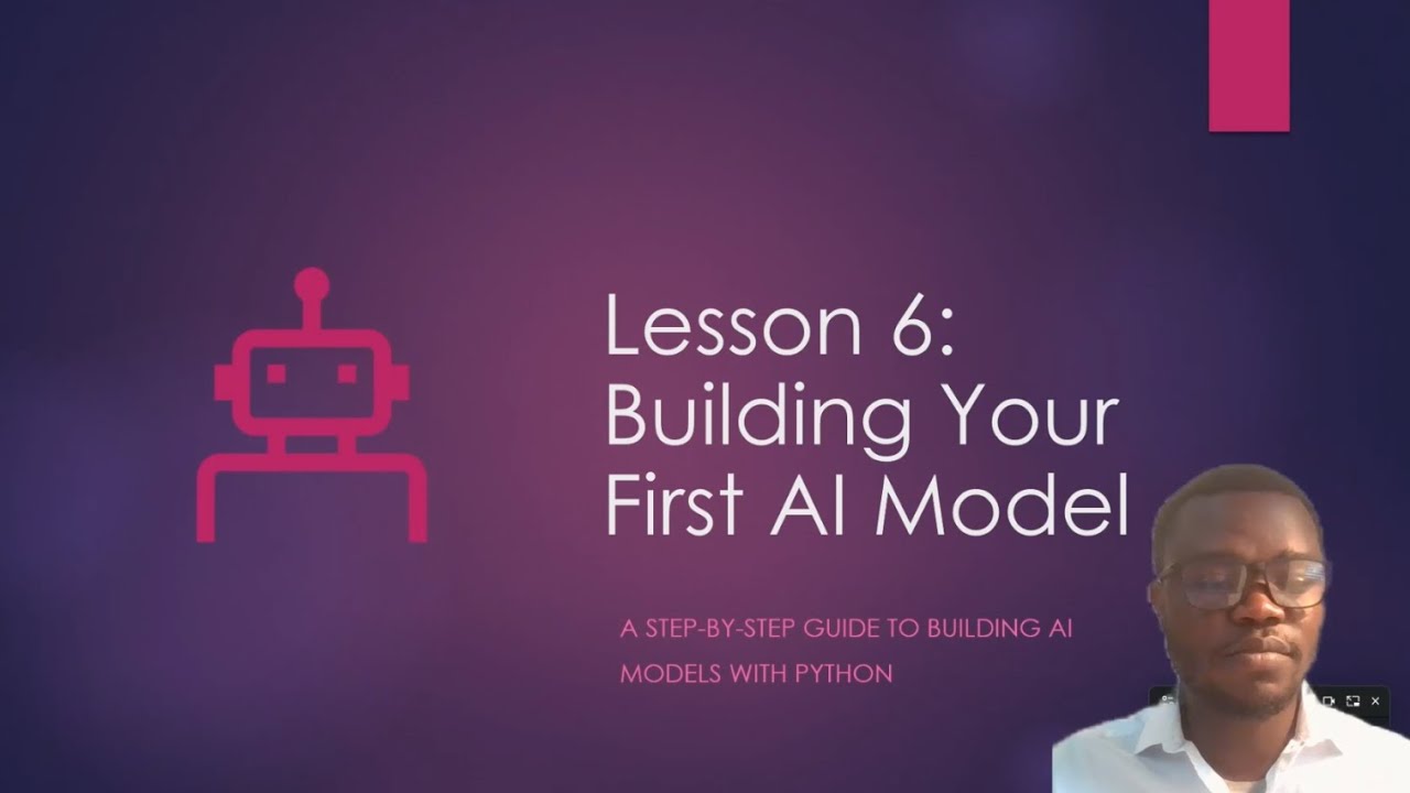 Building your first AI Model - YouTube