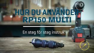 Hur Du Använder Rp150 Multi En Steg För Steg Instruktion