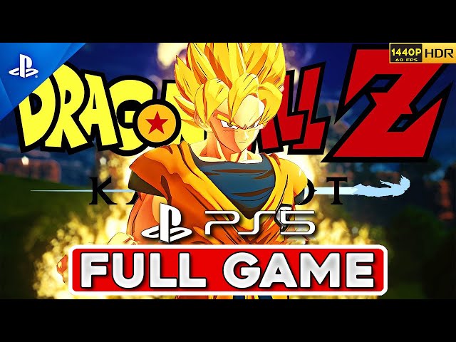 DRAGON BALL Z KAKAROT Walkthrough Part 1 Gameplay FULL GAME ENDING [60FPS HDR PS5] - No Commentary class=