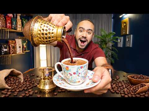 The Best Turkish Coffee ☕️ in Egypt 🇪🇬 - 2026✨