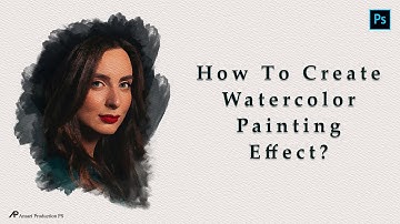 How To Create Watercolor Painting Effect in Photoshop - Painting Effect Photoshop Tutorial