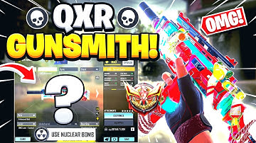 The QXR is the most underrated smg in COD Mobile SEASON 7 | QXR Gunsmith | QXR  BEST Attachments