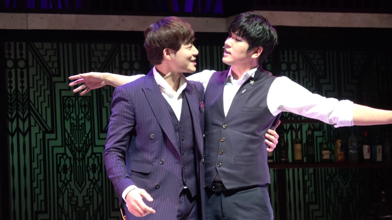 170429 비스티 밤공 커튼콜② 누나송 - 김종구, 정민, 배승길, 송유택, 김대현 (김종구/정민 focus)