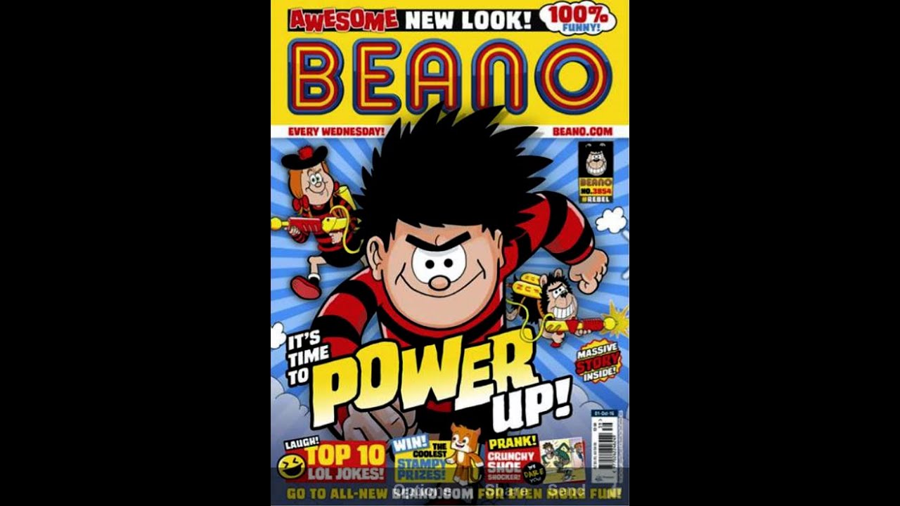 Beano Relaunch YouTube
