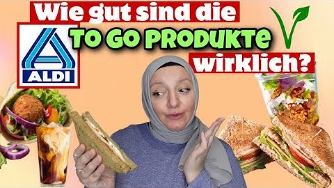 ALDI im Check! ALDI To Go Produkte im Test | Veganer Einkauf bei Aldi | Schnäppchen & Angebote