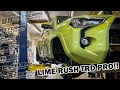 2022 TOYOTA 4RUNNER TRD PRO LIME RUSH LIFTED, KING SUSPENSION