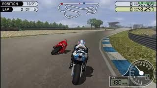 Download lagu Gameplay MotoGP PSP on PC : Estoril Portugal 60fps Full 5 Laps All Rider Unlocked