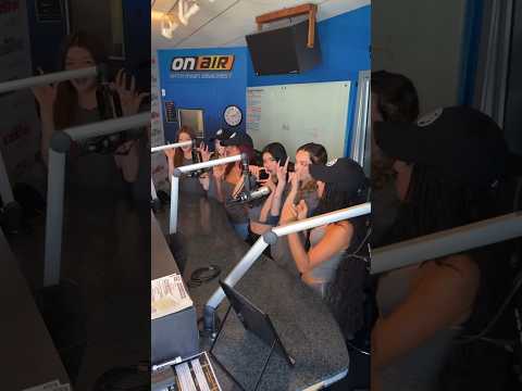 Cover our first time hearing touch on the radio @1027KIISFM with @JoJoWright #KATSEYE #KATSEYE_SIS