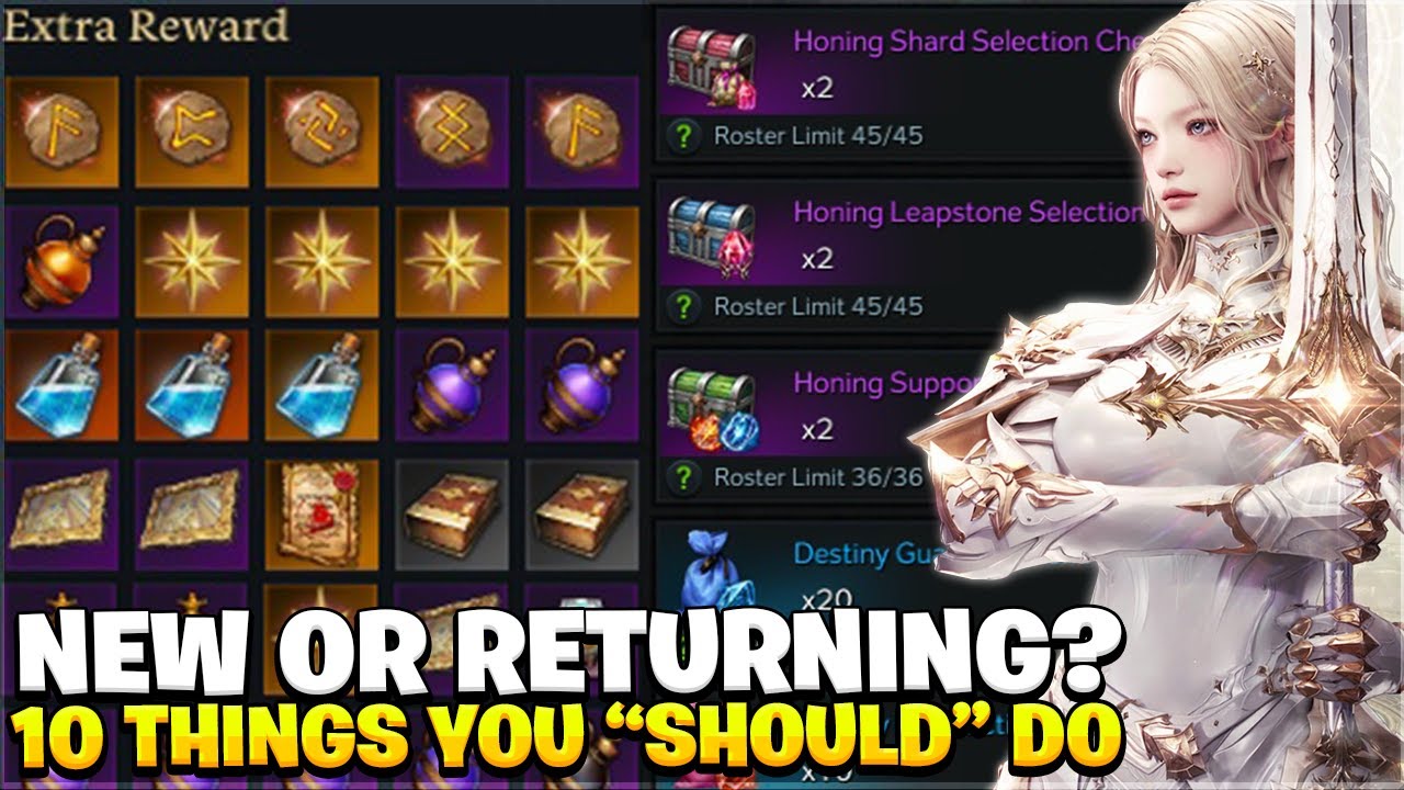 New or Returning to Lost Ark 2025? 10 Things You SHOULD Do!