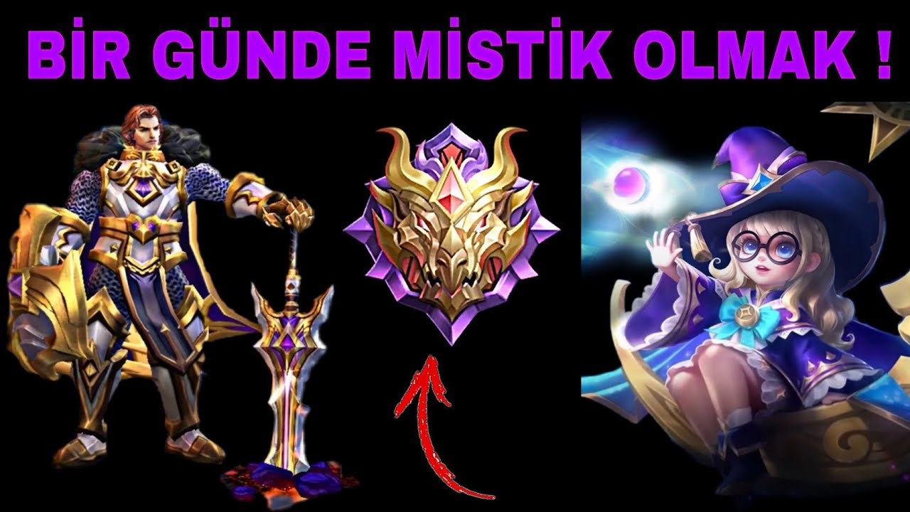 24 SAATTE MİSTİK OLMAK ⌛️🤯| Tek Karakter Oynayarak Mistik Oldum ! - Mobile Legends !