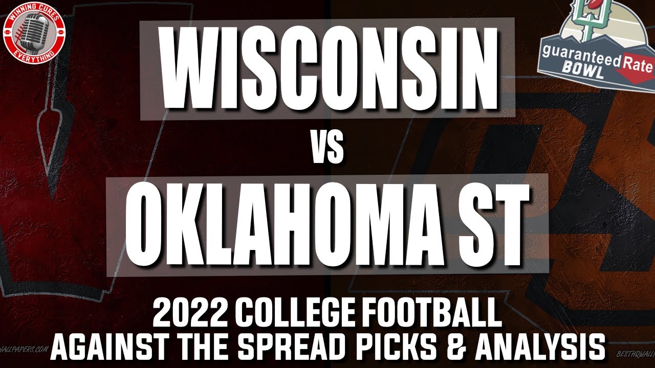 GuaranteedRate Bowl Wisconsin vs Oklahoma State Prediction Pick Against ...
