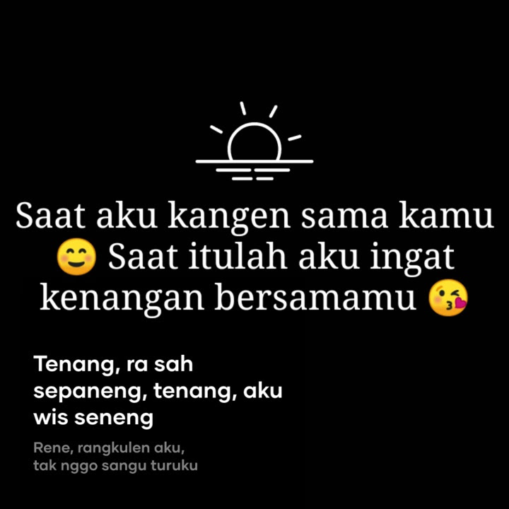 Story Wa kangen