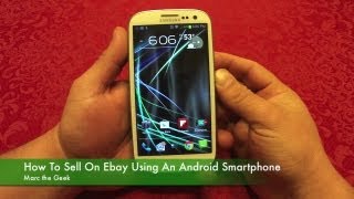 How To Sell On Ebay Using Your Android Smartphone