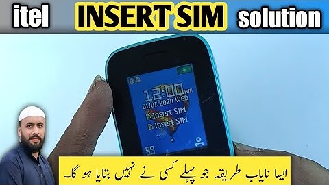 itel 2163 Insert sim problem |it2160,it2161,it2162,it2170,it2171,it2172 | Main IC Solution