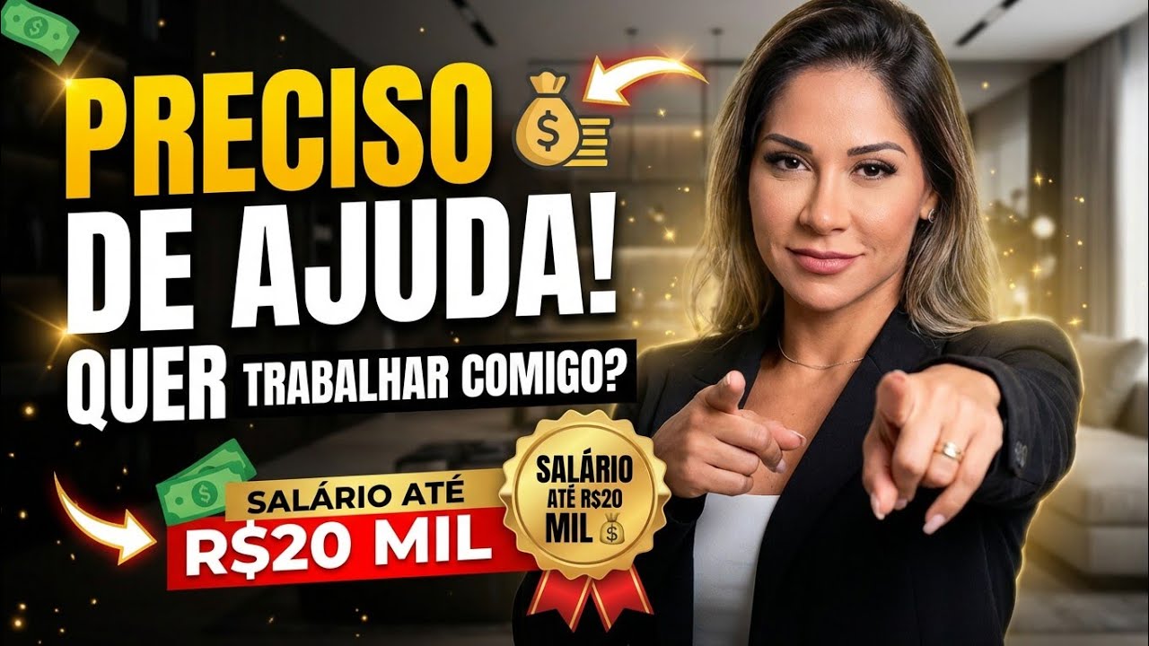 Preciso de AJUDA Quer trabalhar comigo Salario de ate 20 mil reais ! #MairaCardi #Emprego #reforma 