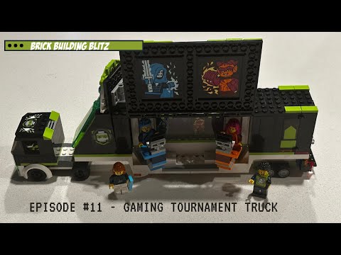 Brick Building Blitz Gaming Tournament Truck