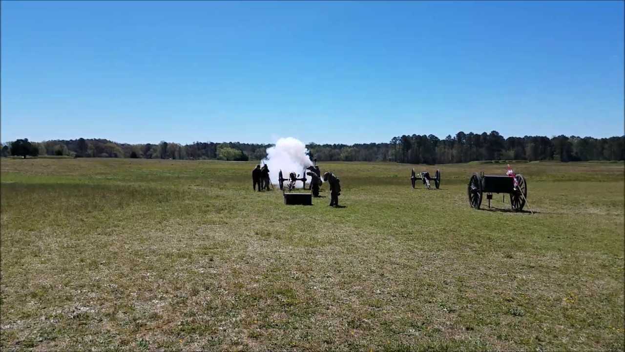 civil war cannon replica Civil War Cannon Firing Demonstration