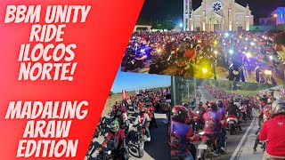 BBM UNITY RIDE SA ILOCOS NORTE MADALING ARAW EDITION pt1 | GANITO KADAMI ANG SOLIDBBM | BBM 2022