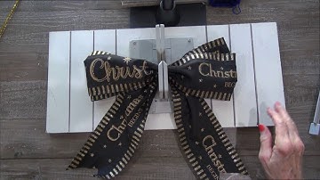 2018 Make a Bow with Pattern in One Direction