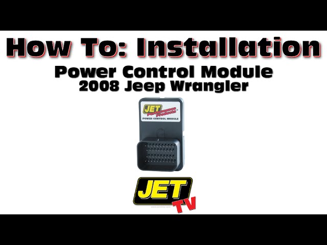 Jeep Wrangler Jetchip Install - YouTube