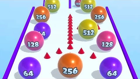 Ball Merge 2048 🎱❤️‍🔥🏀 MAX LEVELS!! All Levels Gameplay Walkthrough Android, iOS NEW UPDATE