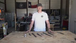 How to maintain high carbon steel knives (It's easy)