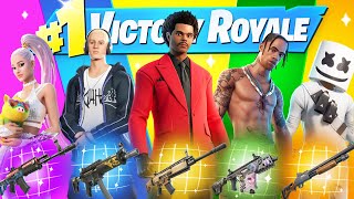 Thumbnail for Die *ZUFÄLLIGE* MUSIK ICON BOSS SKIN Challenge in Fortnite 5 Deutsch!