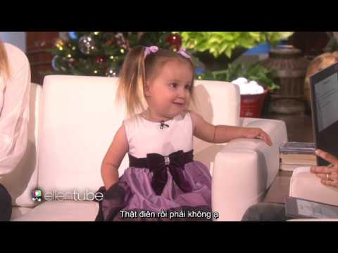 Video [Vietsub] Brielle 3 tuổi cực kỳ thông minh và dễ... - youtube