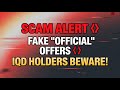 Iraqi Dinar 💰 Iraqi Dinar Scam Alert 🚨 Why “Official” Exchange Offers Are Not Real