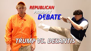 Donald Trump Debates Ron DeSantis