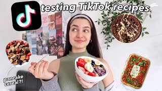 Testing Viral TikTok Food Recipes *too good not to try*
