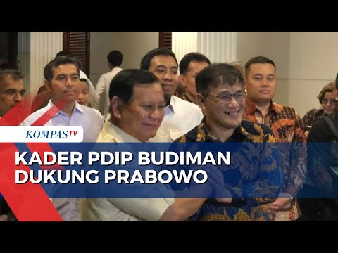 PDIP Dorong Budiman Sudjatmiko Jadi Bakal Cawapres Prabowo
