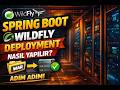 Spring Boot Uygulamasını WildFly Üzerinde Yayınlama (WAR Deployment)
