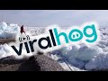Incredible Ice Drift on the Yenisei River || ViralHog