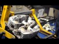 Repair motor Honda XR250 by russian mechaniks