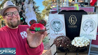Disney Springs December 2021 | NEW Gideon’s Christmas Cookies & Mickey Mousse | Walt Disney World