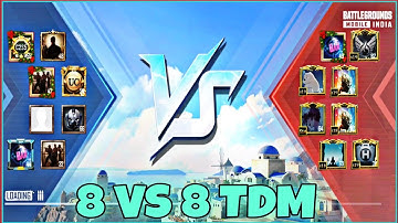 🔥NEW 8V8 TDM SANTORINI MAP IN BGMI || NEW 8V8 TDM SANTORINI MAP IN BGMI & PUBG
