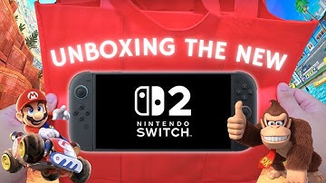 Unboxing: Nintendo Switch 2| Mario Kart World | Donkey Kong Bananza Demos
