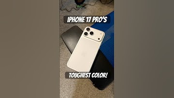 iPhone 17 Pro’s toughest color? #smartphone #apple #tech #iphone