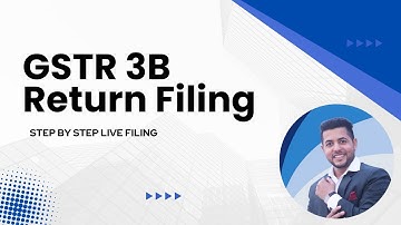 GSTR 3B Return Filing | How to File GSTR 3B | How to File GSTR 3B Monthy Quarterly Online | Manekam