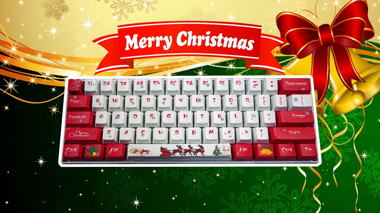 クリスマスプレゼントはキーボードで決まり!RK61クリスマス仕様 クリスマスプレゼントはキーボードで決まり!RK61クリスマス仕様